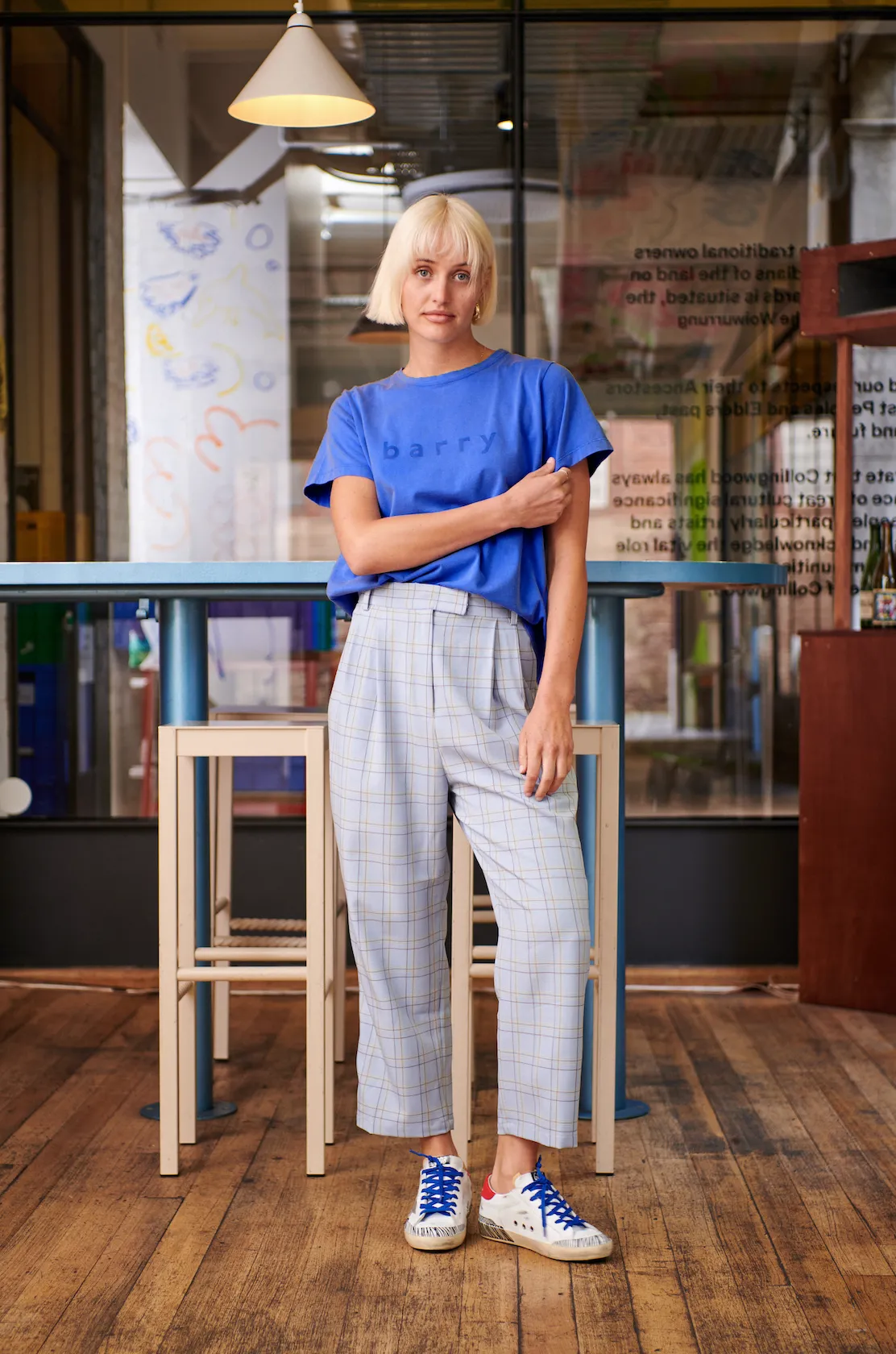 Lark Pants in Blue