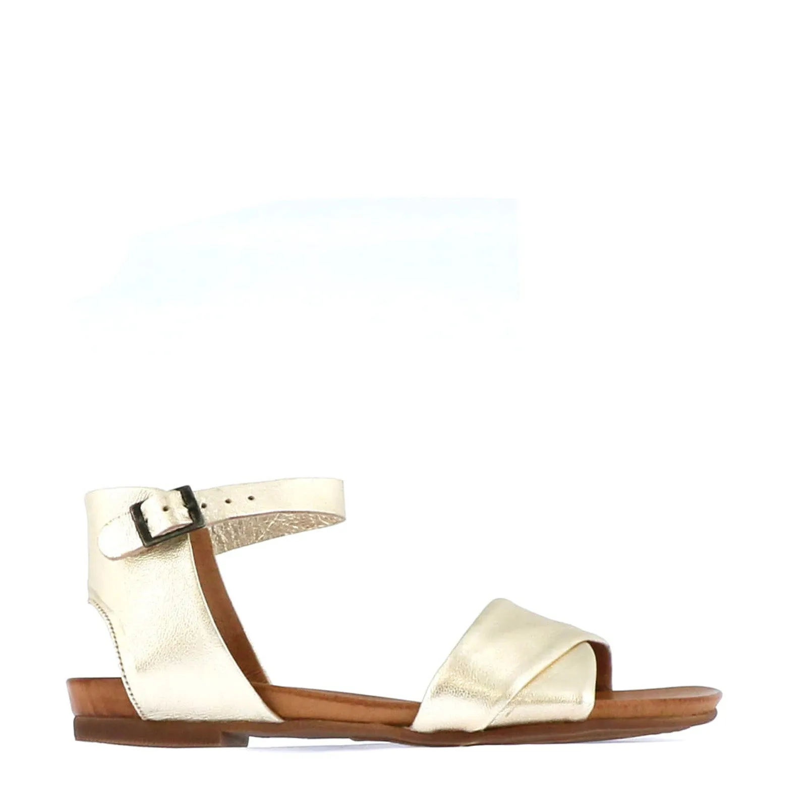 LARNIA ANKLE STRAP SANDALS LEATHER