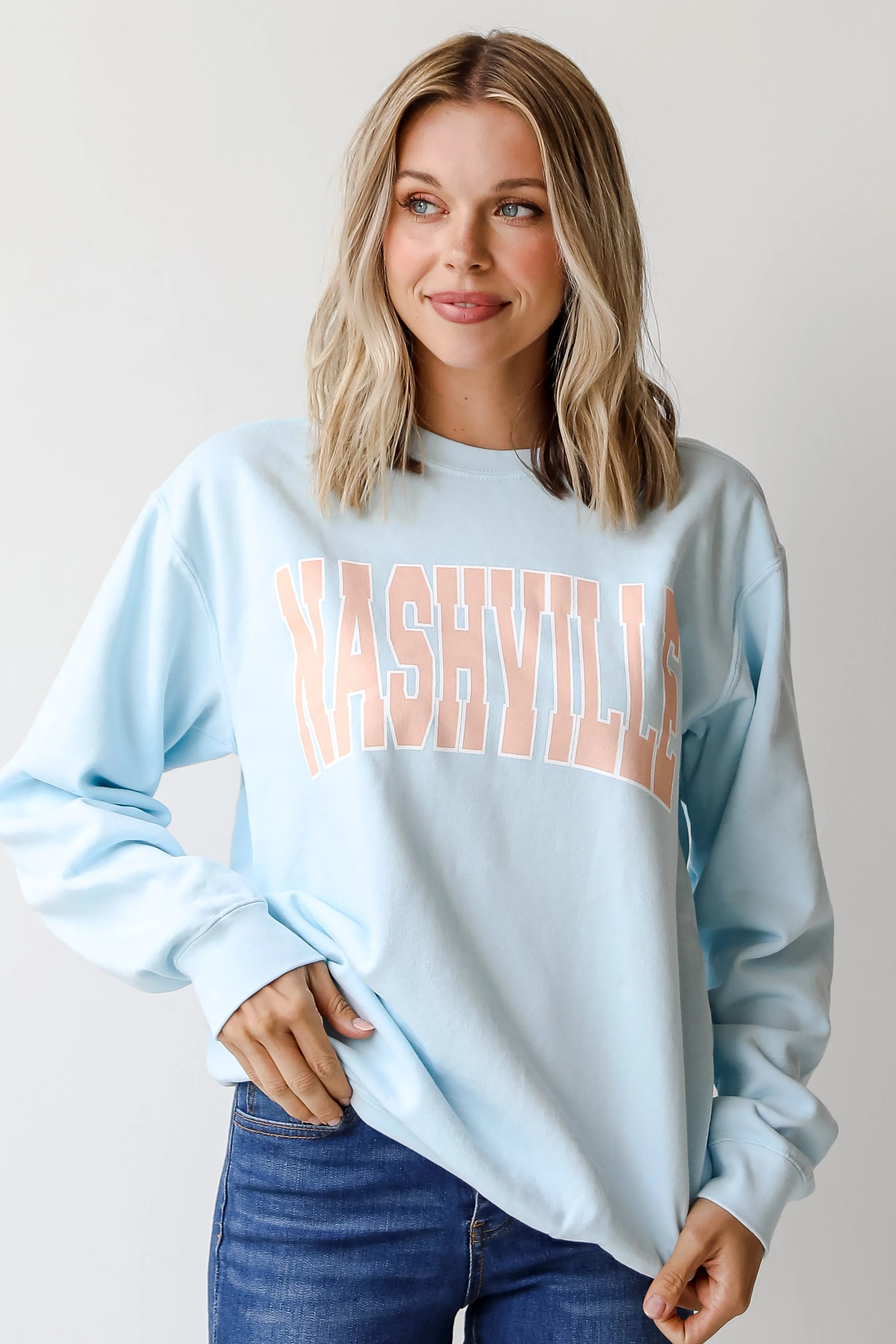 Light Blue Nashville Sweatshirt