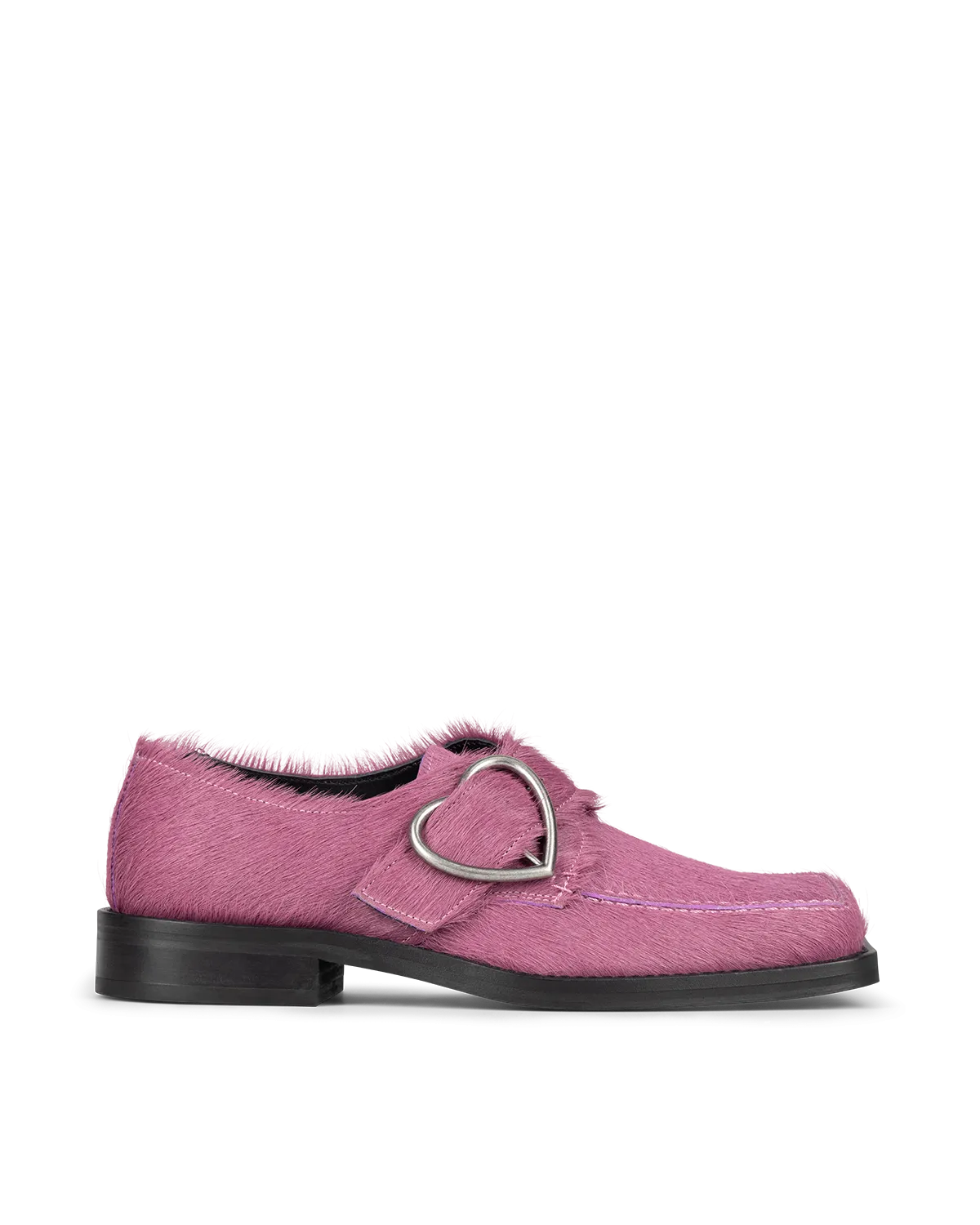 MARTINE ROSE - SQUARE TOE BUCKLE LOAFER