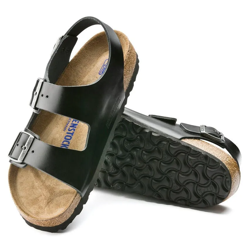 Milano Soft footbed Amalfi Leather Black