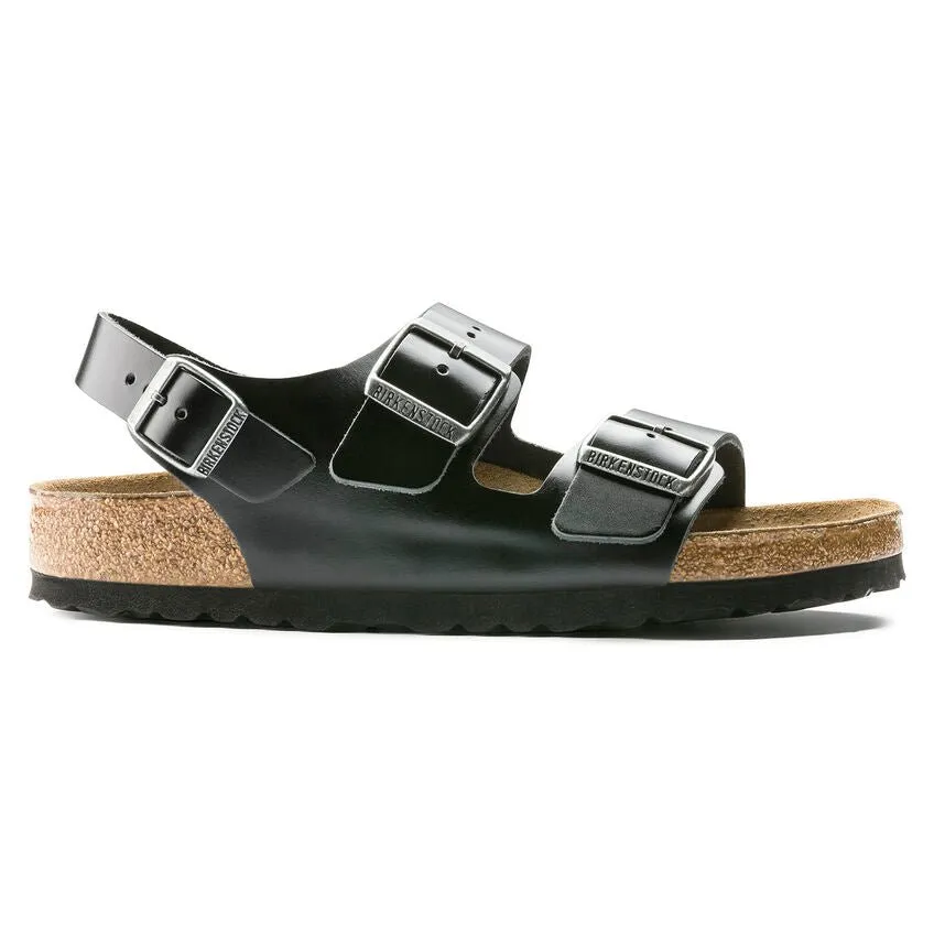 Milano Soft footbed Amalfi Leather Black