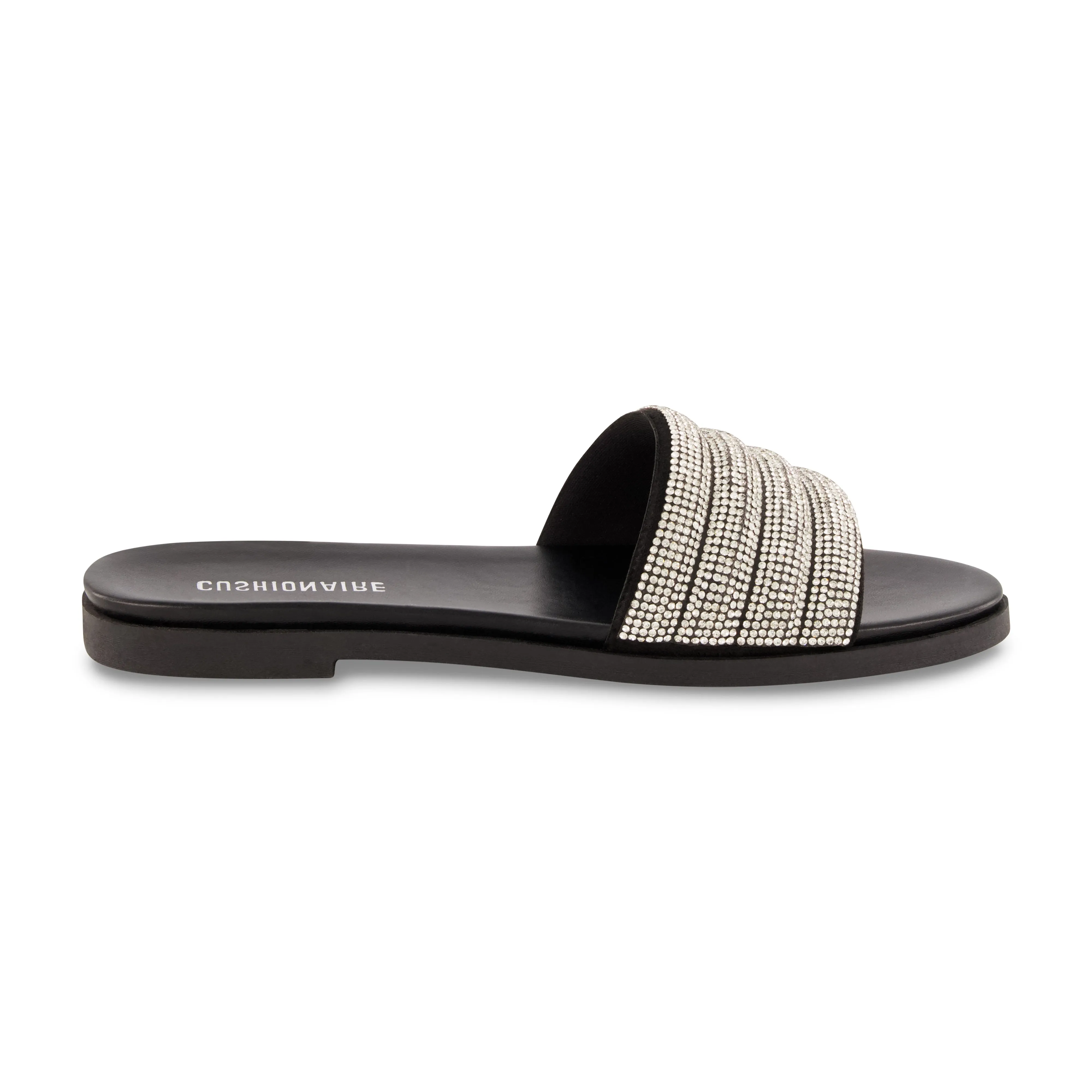 Millie Rhinestone Slide Sandal