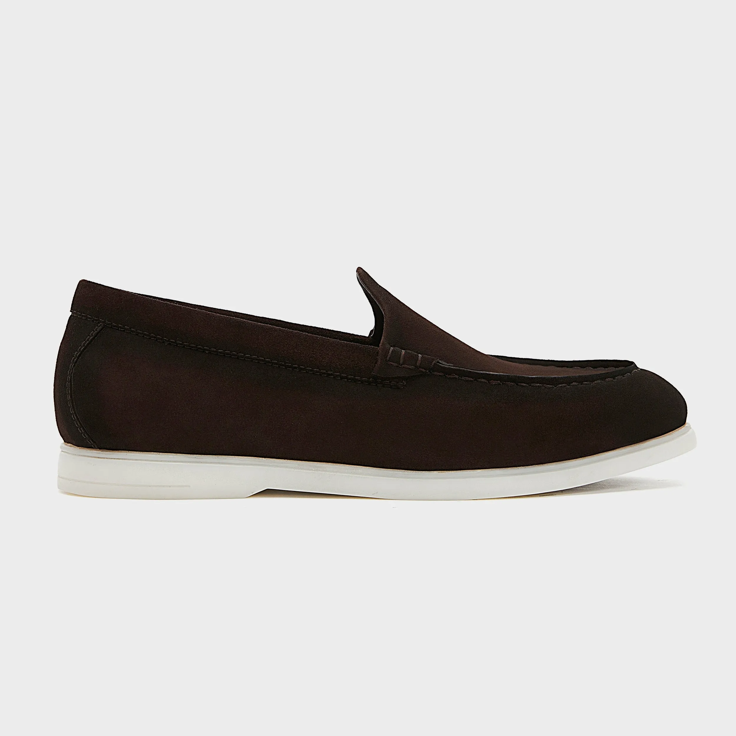 Nagra Loafer | Dark Chocolate Suede