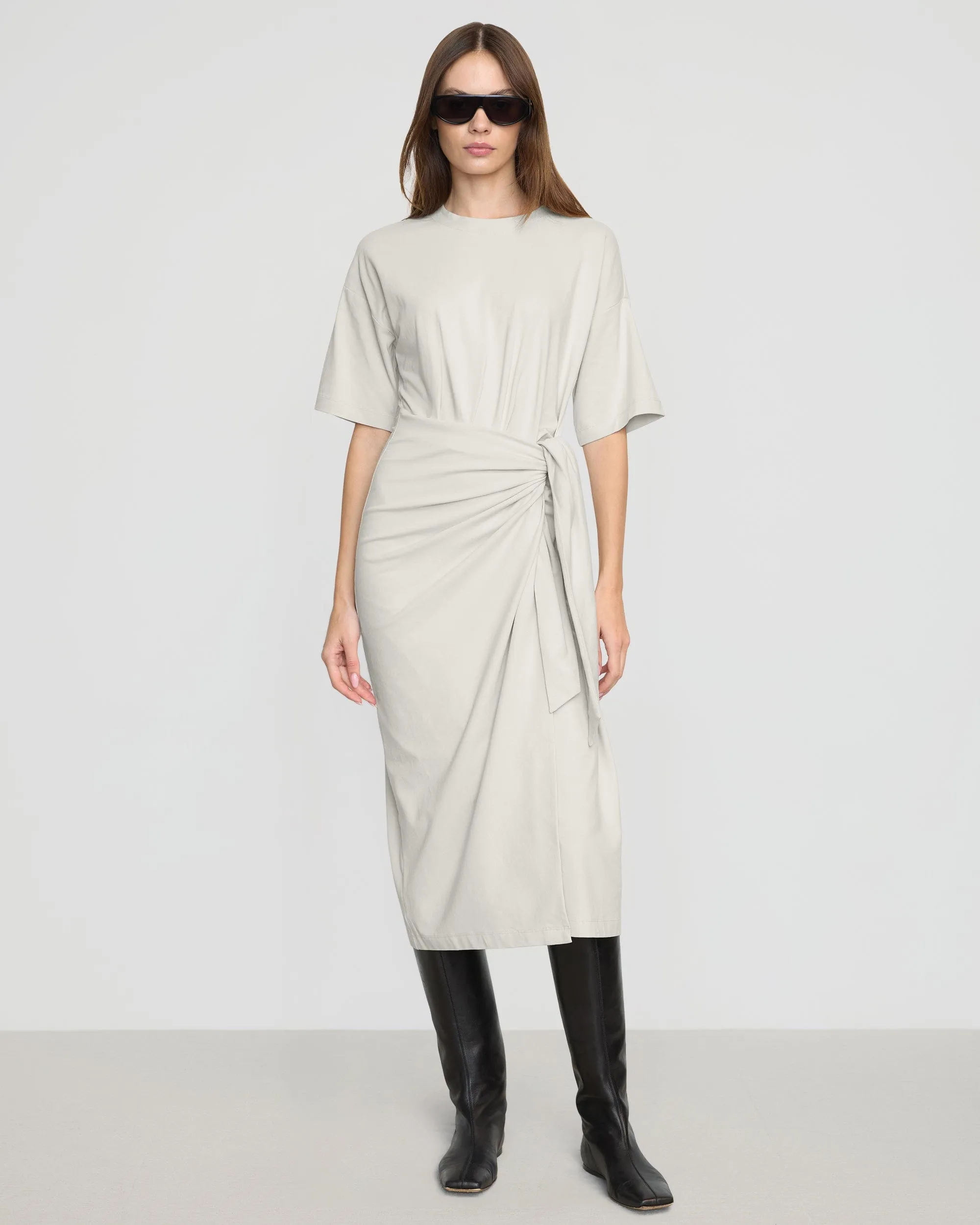 Noa Organic Cotton T-Shirt Wrap Dress