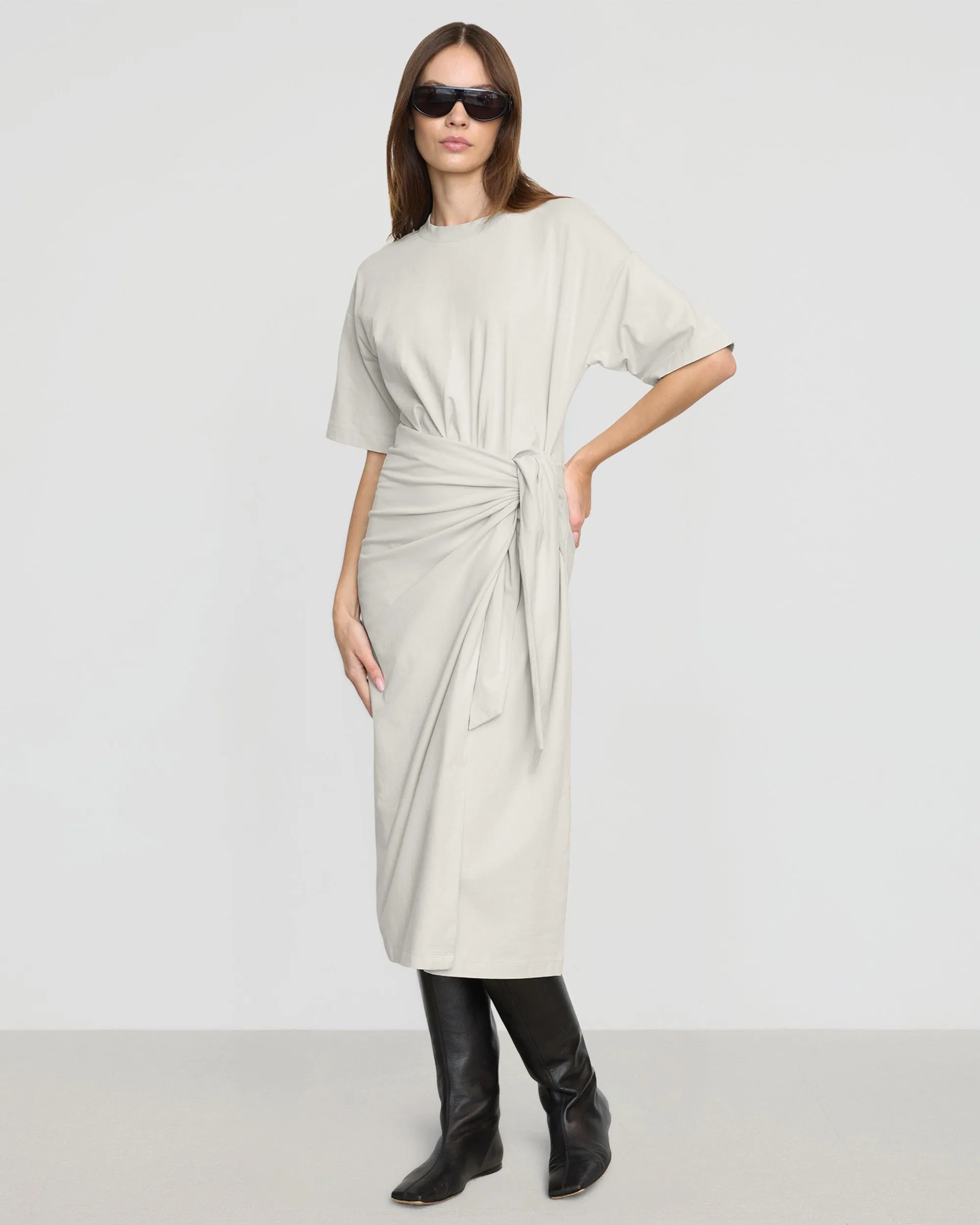 Noa Organic Cotton T-Shirt Wrap Dress