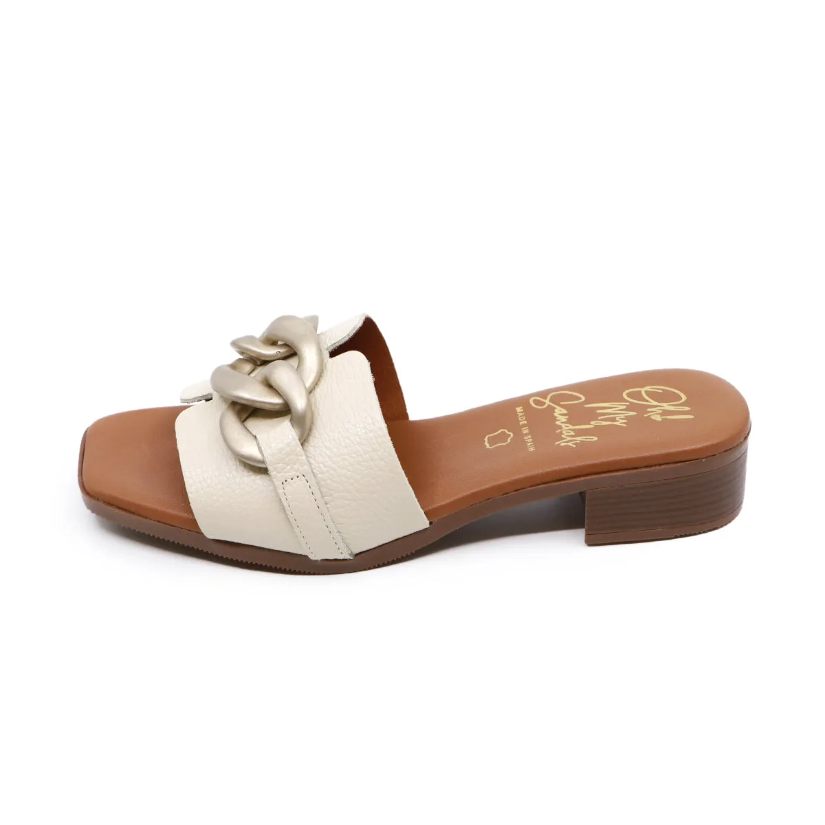 Perla Cream Extra Soft Mules