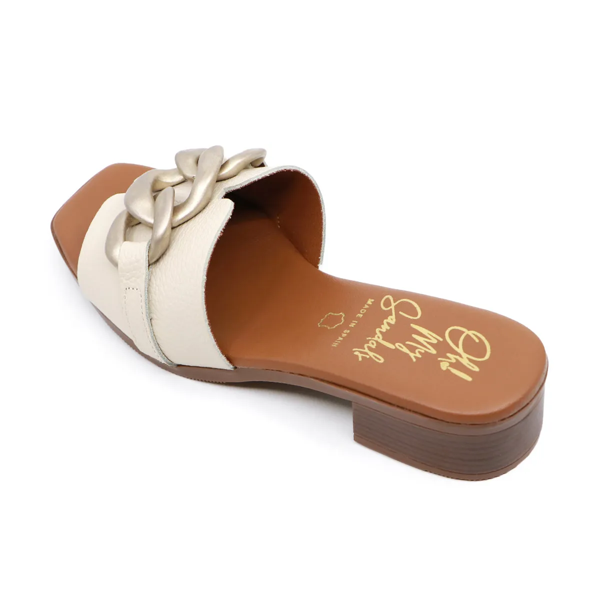 Perla Cream Extra Soft Mules