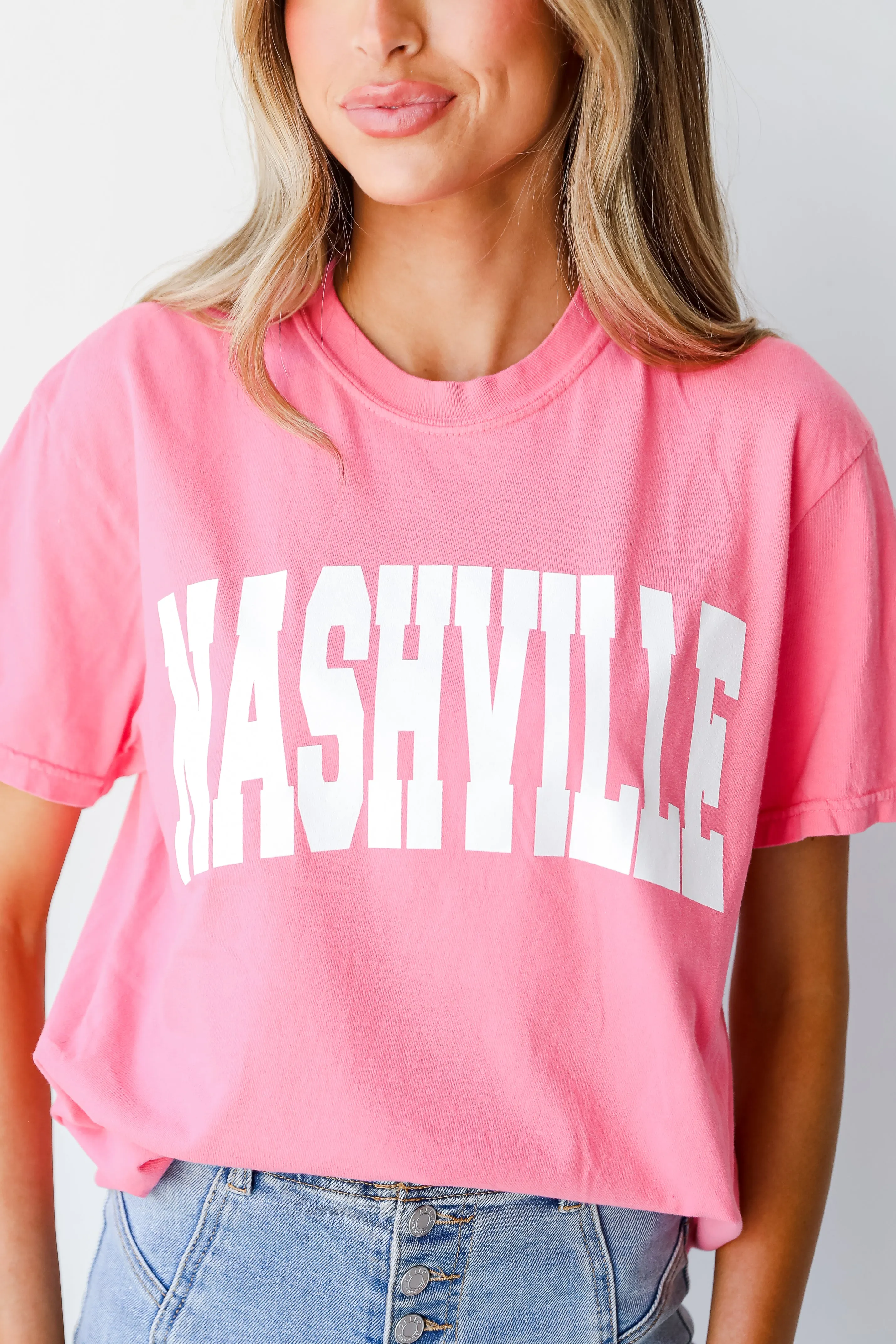 Pink Nashville Tee