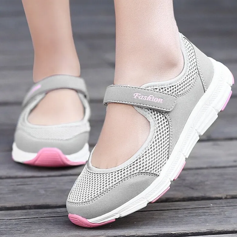 Purpdrank - Women Shoes Super Lightweight Flats Zapatos Mujer Casual Flat Shoes For Women Breathable Spring Summer Footwear Ladies Sneakers