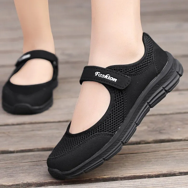 Purpdrank - Women Shoes Super Lightweight Flats Zapatos Mujer Casual Flat Shoes For Women Breathable Spring Summer Footwear Ladies Sneakers