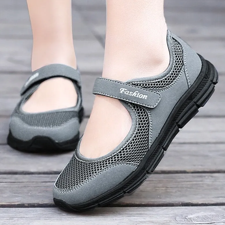 Purpdrank - Women Shoes Super Lightweight Flats Zapatos Mujer Casual Flat Shoes For Women Breathable Spring Summer Footwear Ladies Sneakers