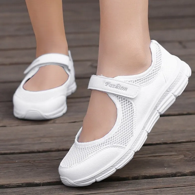 Purpdrank - Women Shoes Super Lightweight Flats Zapatos Mujer Casual Flat Shoes For Women Breathable Spring Summer Footwear Ladies Sneakers