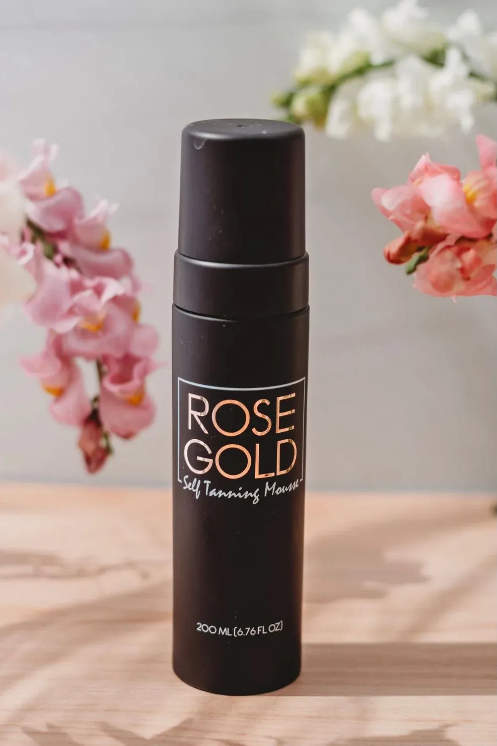 Rose Gold Sunless Self Tanning Mousse