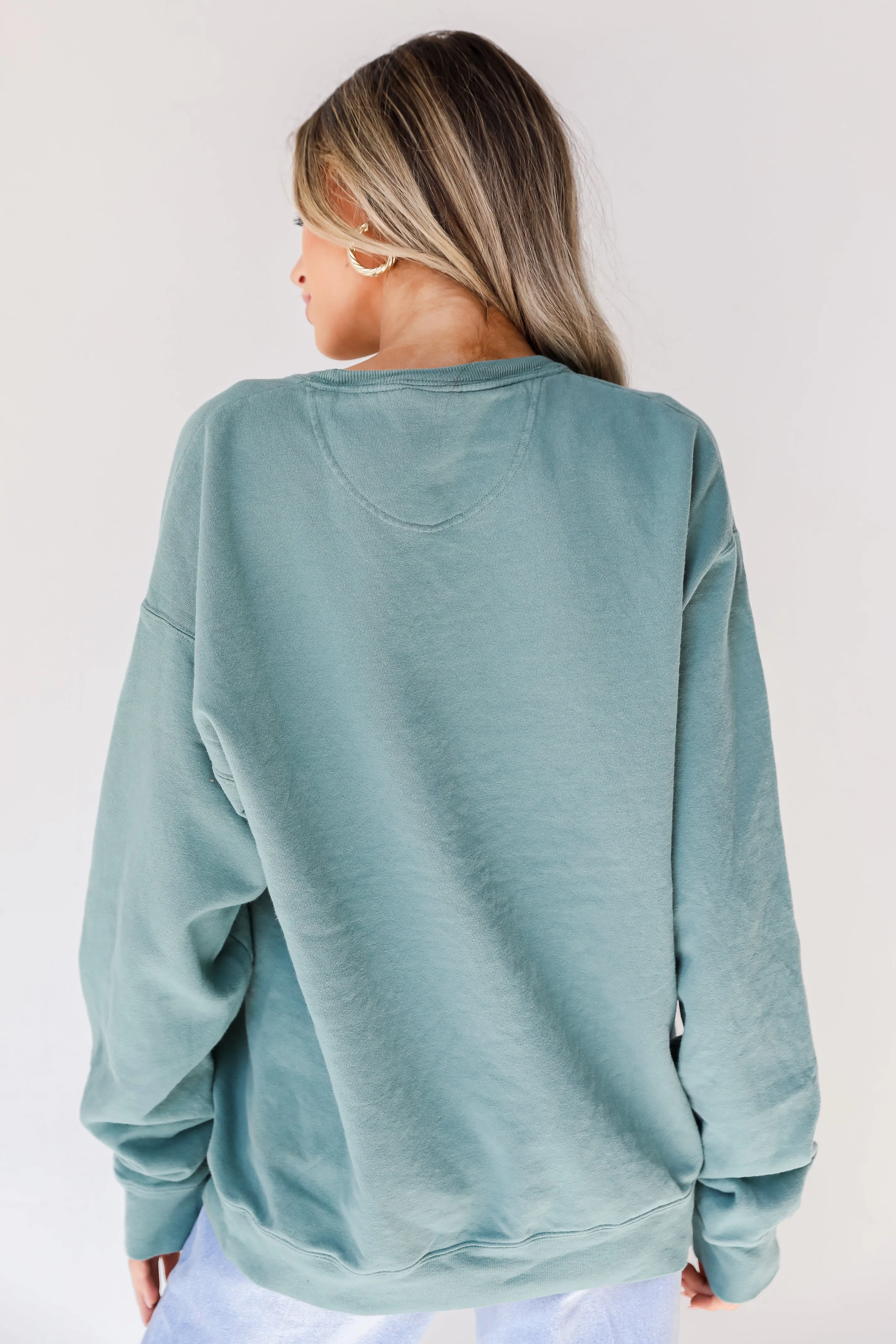 Seafoam Dahlonega Georgia Script Sweatshirt