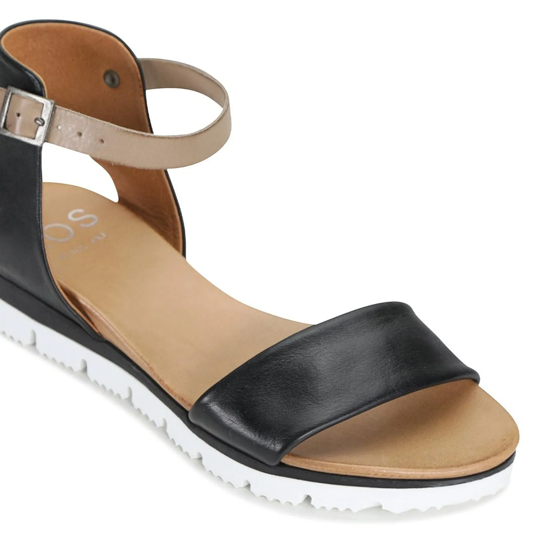 SODA LEATHER ARCHIVE SANDALS