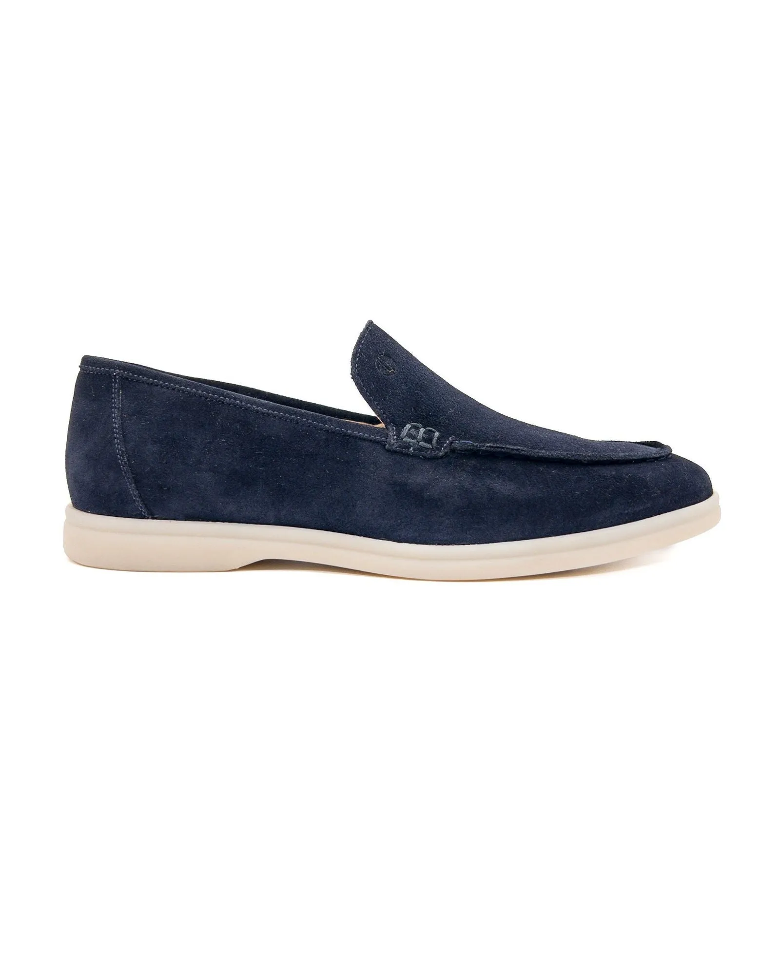 T-Allegro Navy Blue Genuine Suede Men's Loafers