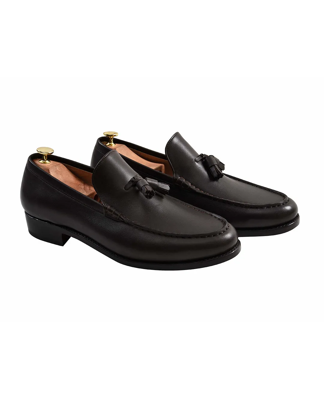 Tassel Loafers Black