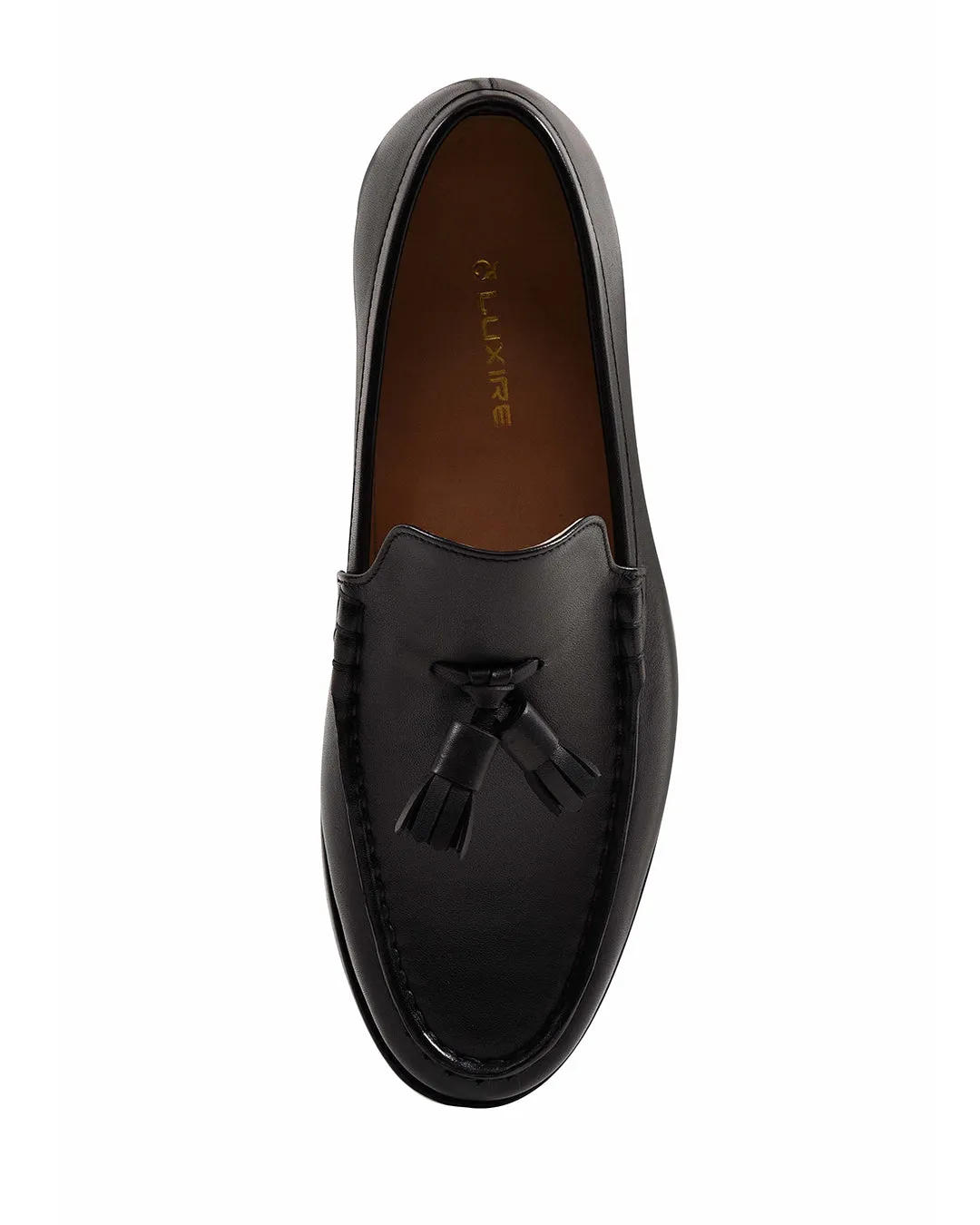 Tassel Loafers Black