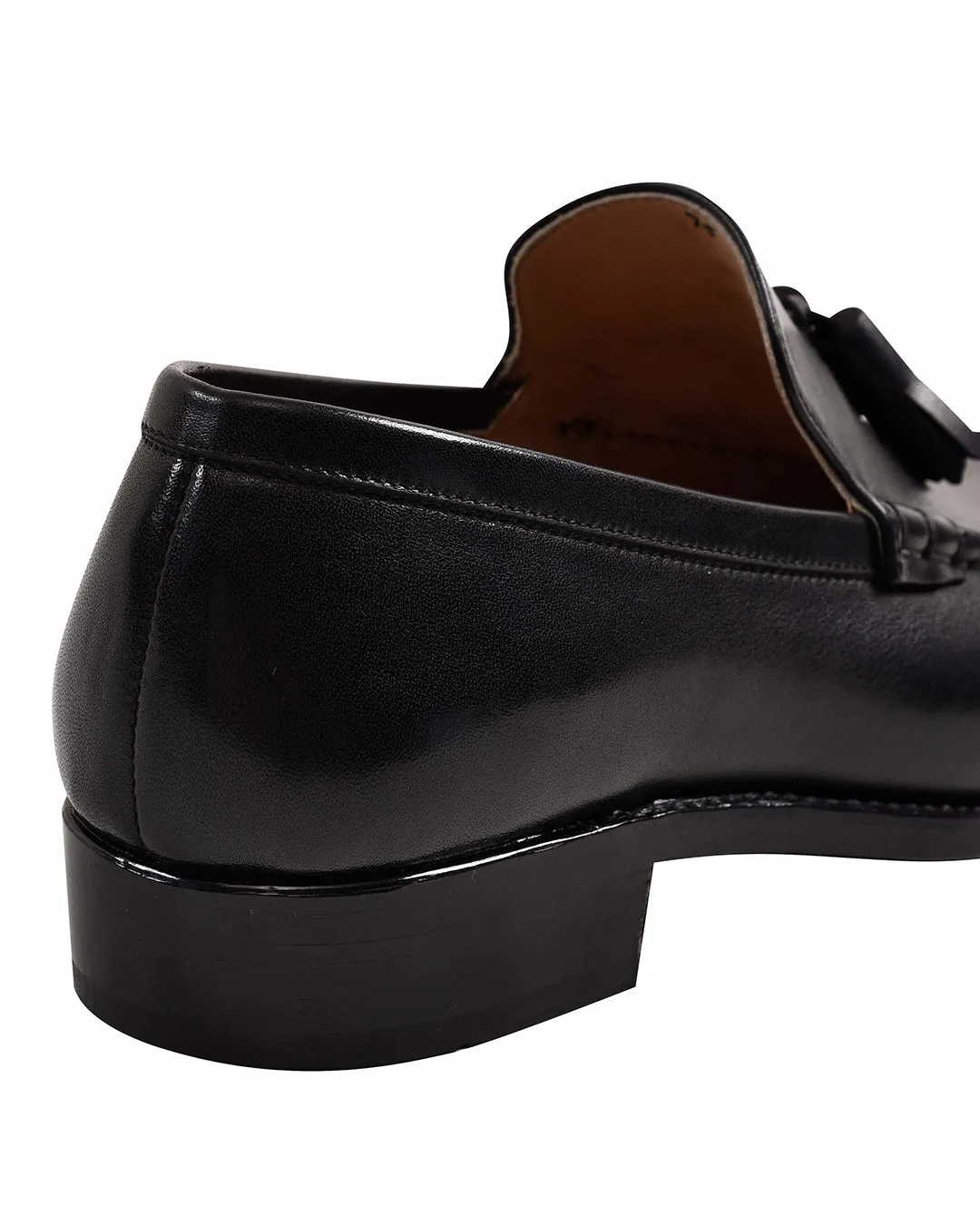 Tassel Loafers Black