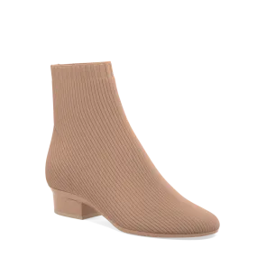 The Josie Bootie - Latte Knit