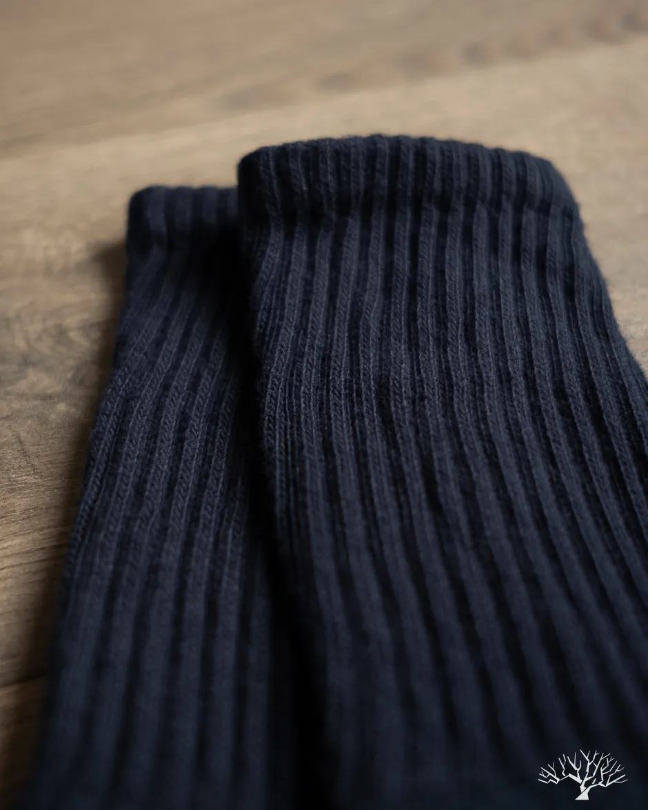 The Solids Crew Sock - Vintage Navy