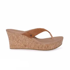 UGG Natassia Mar Chestnut Sandals