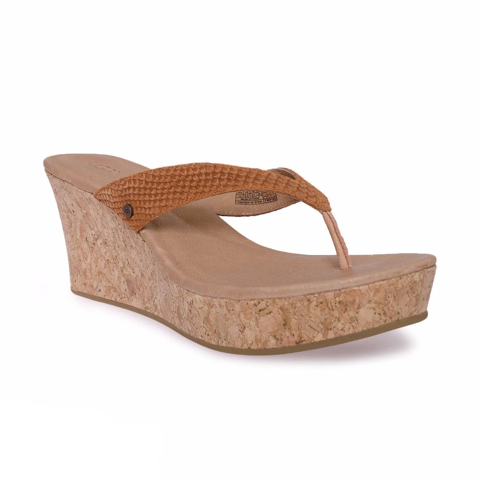 UGG Natassia Mar Chestnut Sandals