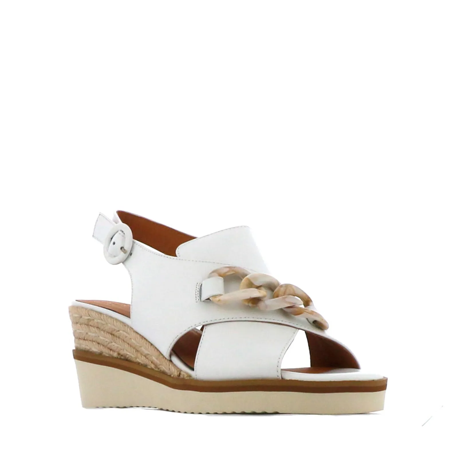 WAYFARER WEDGE SANDAL LEATHER