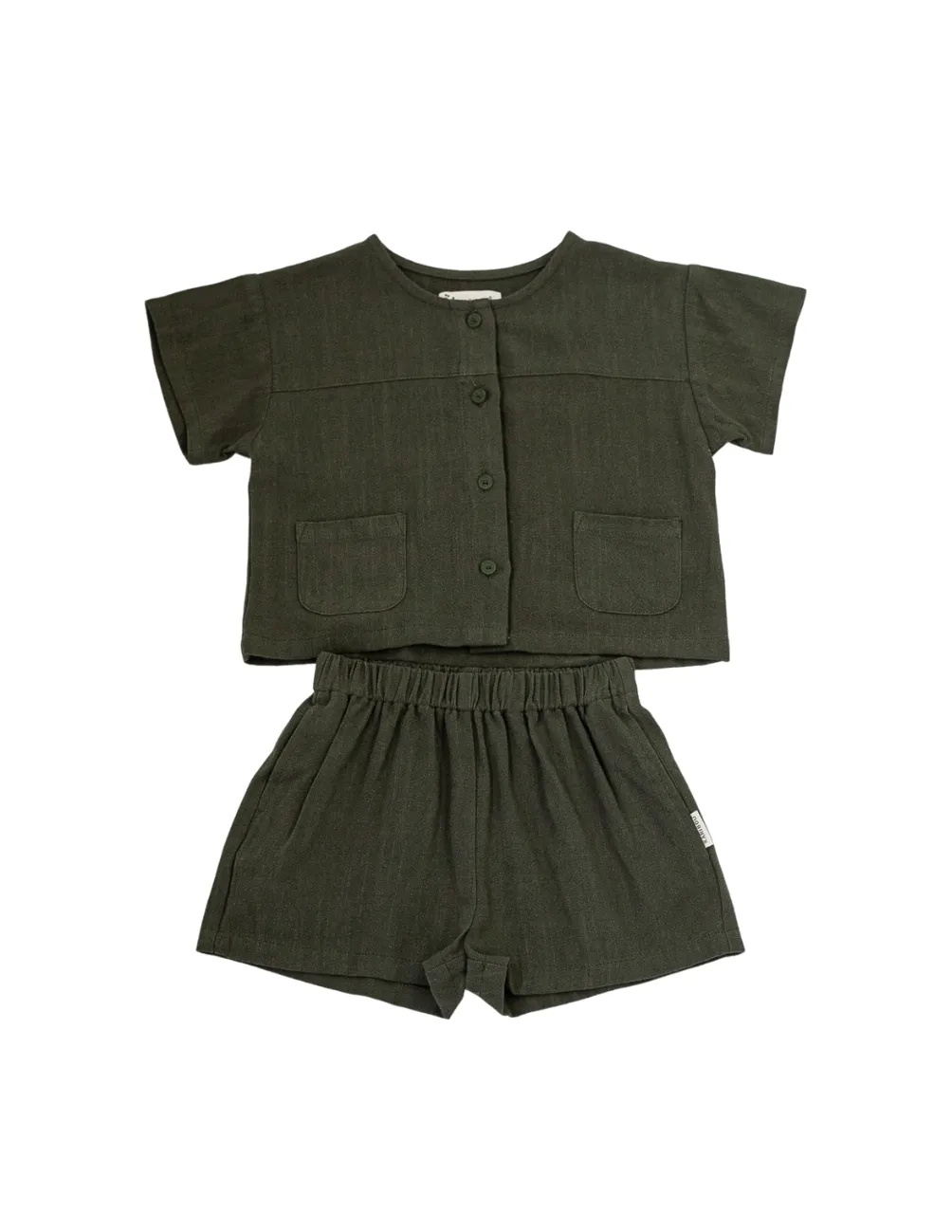 Wildling Linen Set - Forest Green