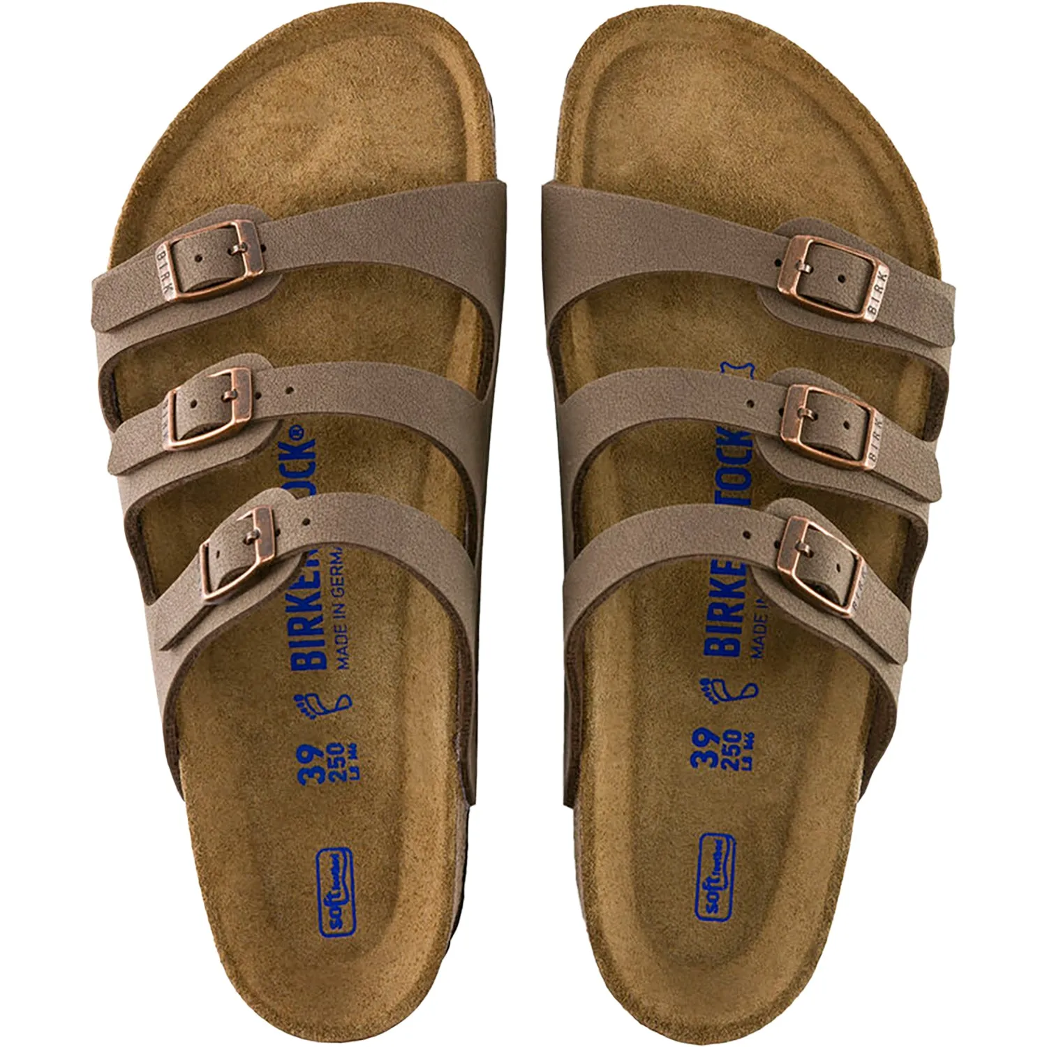 Women's Birkenstock Florida Tobacco Oiled Leather