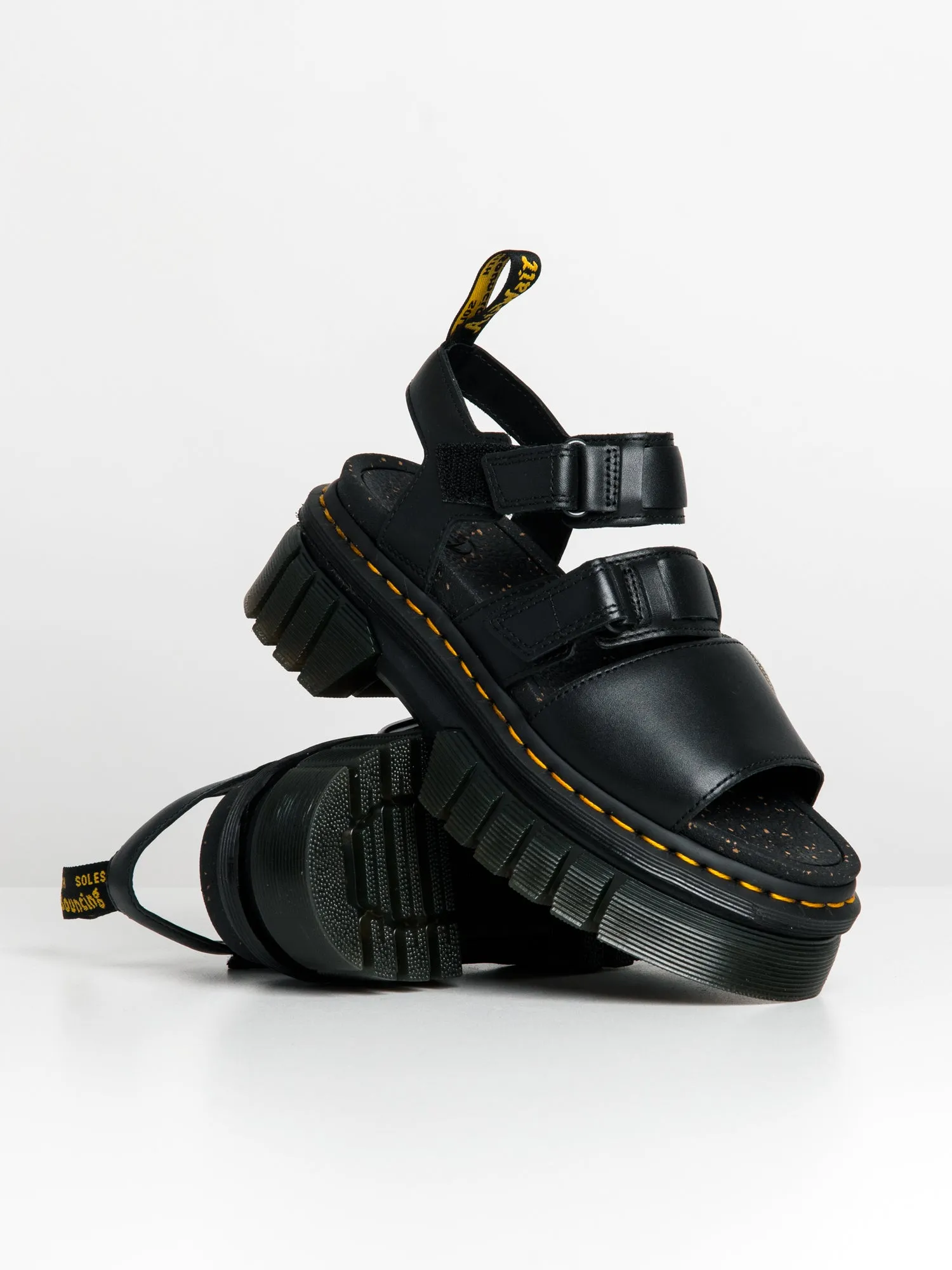 WOMENS DR MARTENS RICK 3-STRAP SANDAL - CLEARANCE