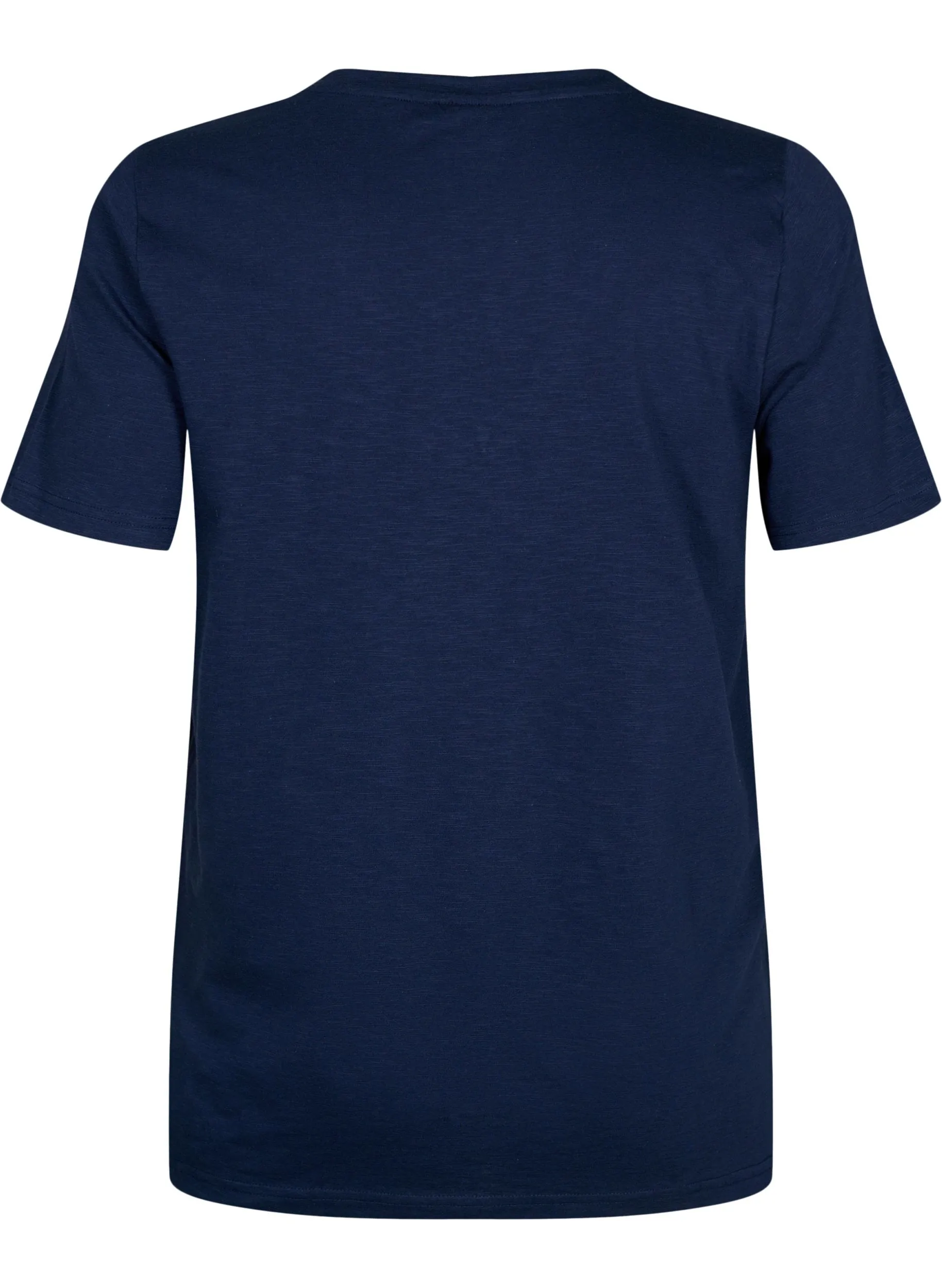 Zizzi Brea T-Shirt in Navy